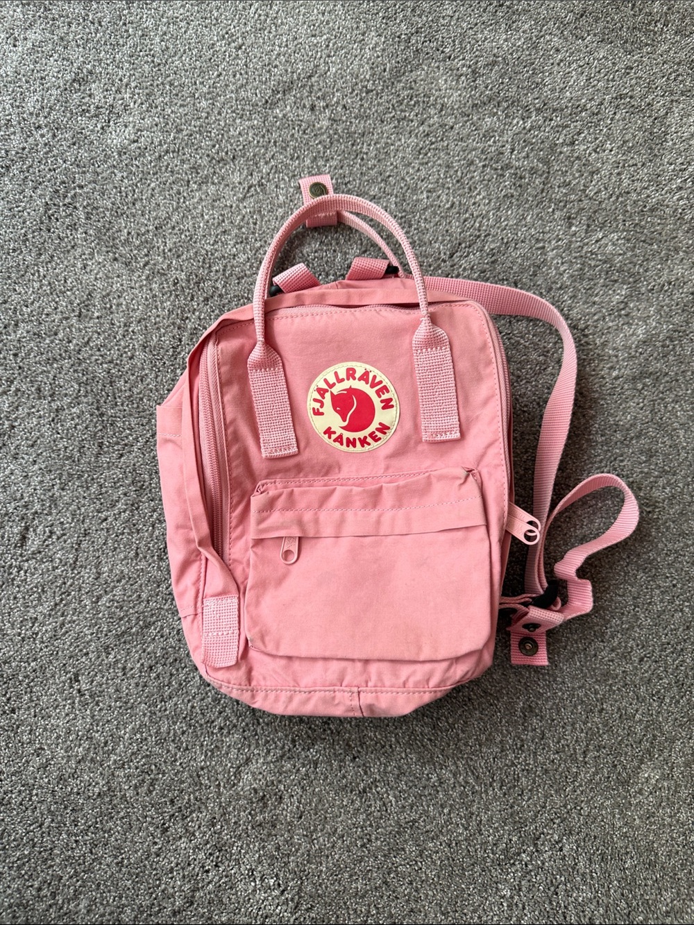 Fjallraven Kånken Mini Backpack in Rose Pink